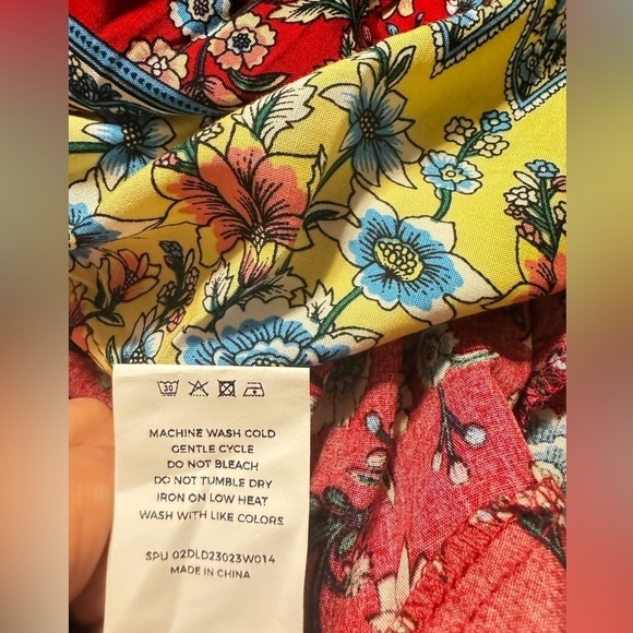 BloomChic Bandana Print Ruffle Maxi Dress - Picture 9 of 11